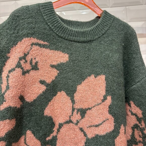 Floral Knit Sweater - KS6065 - Umgee USA - Picture 3 of 3